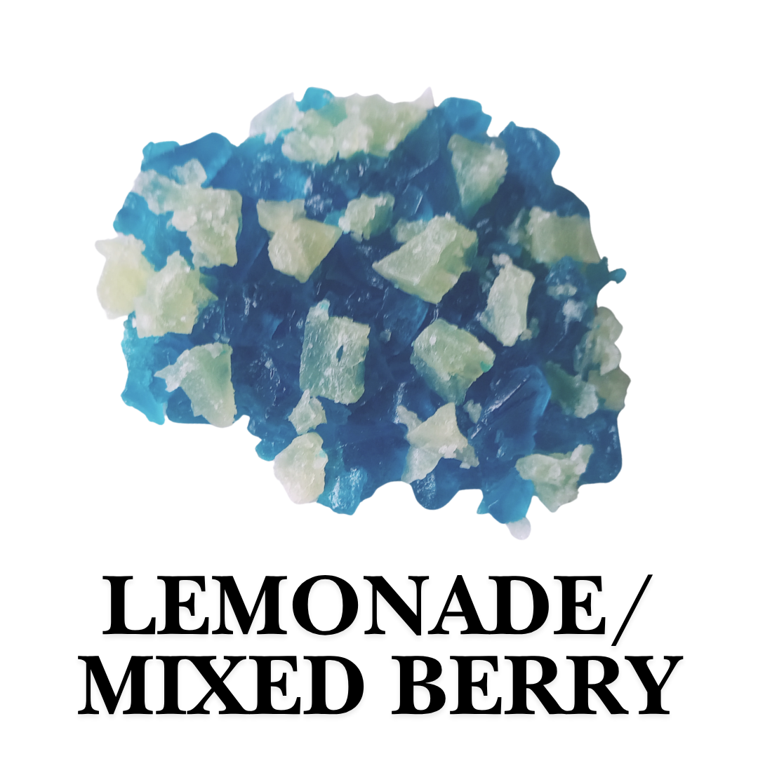 Kool-Aid Twisted Crystal Clusters