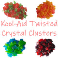Kool-Aid Twisted Crystal Clusters